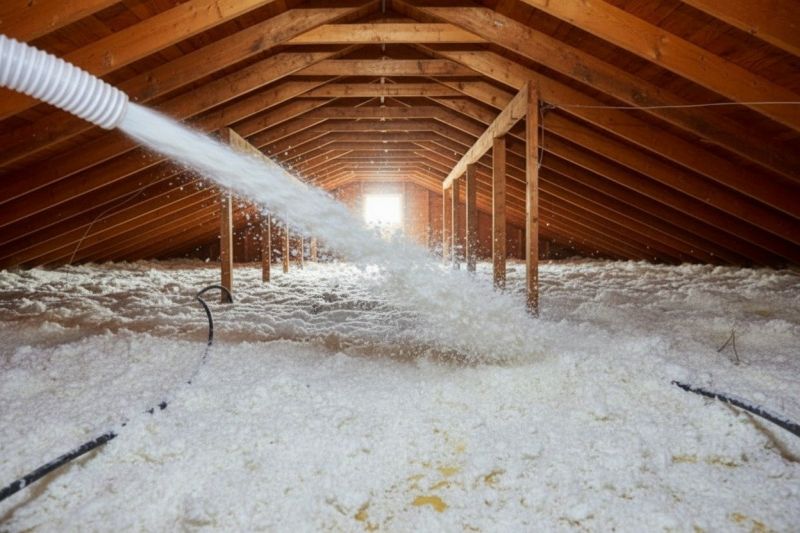 Blown Insulation Installation in Austin, TX