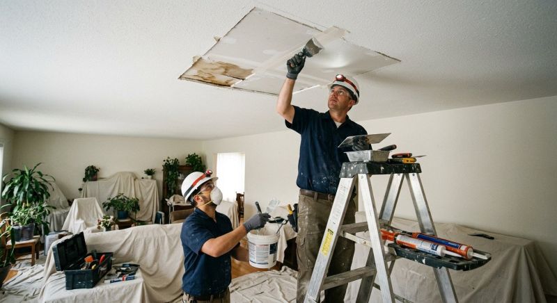 Ceiling Hole Repair in Olathe, KS