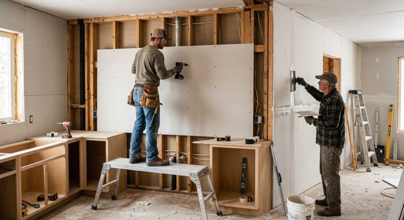 House Drywall Installation in Alpharetta, GA