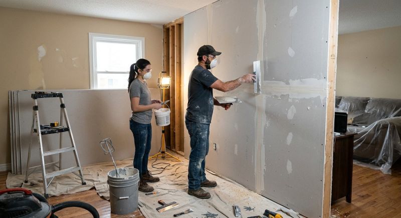 Residential Drywall Service in Kansas City, KS