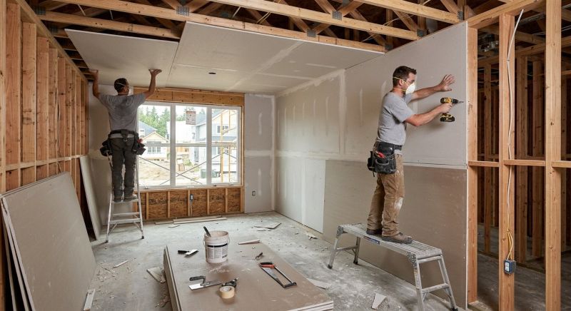 House Drywall Installation in Alpharetta, GA
