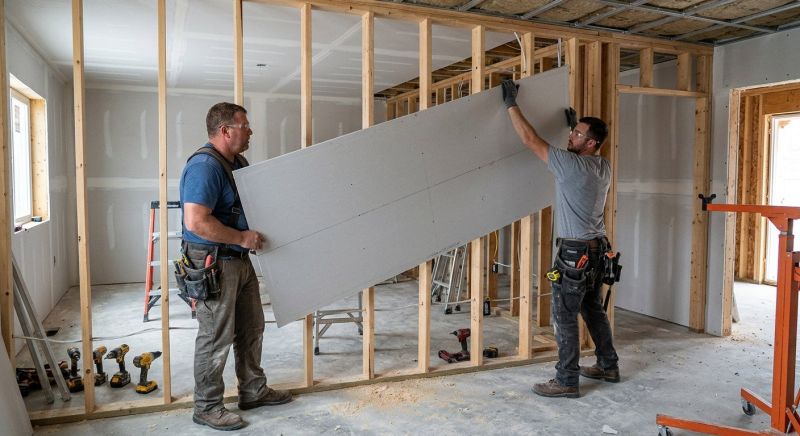 Kitchen Drywall Installation in Kansas City, MO